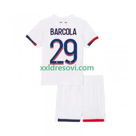 Paris Saint-Germain Bradley Barcola 29 Gostujući Dječji Nogometni Dres 2025-2026